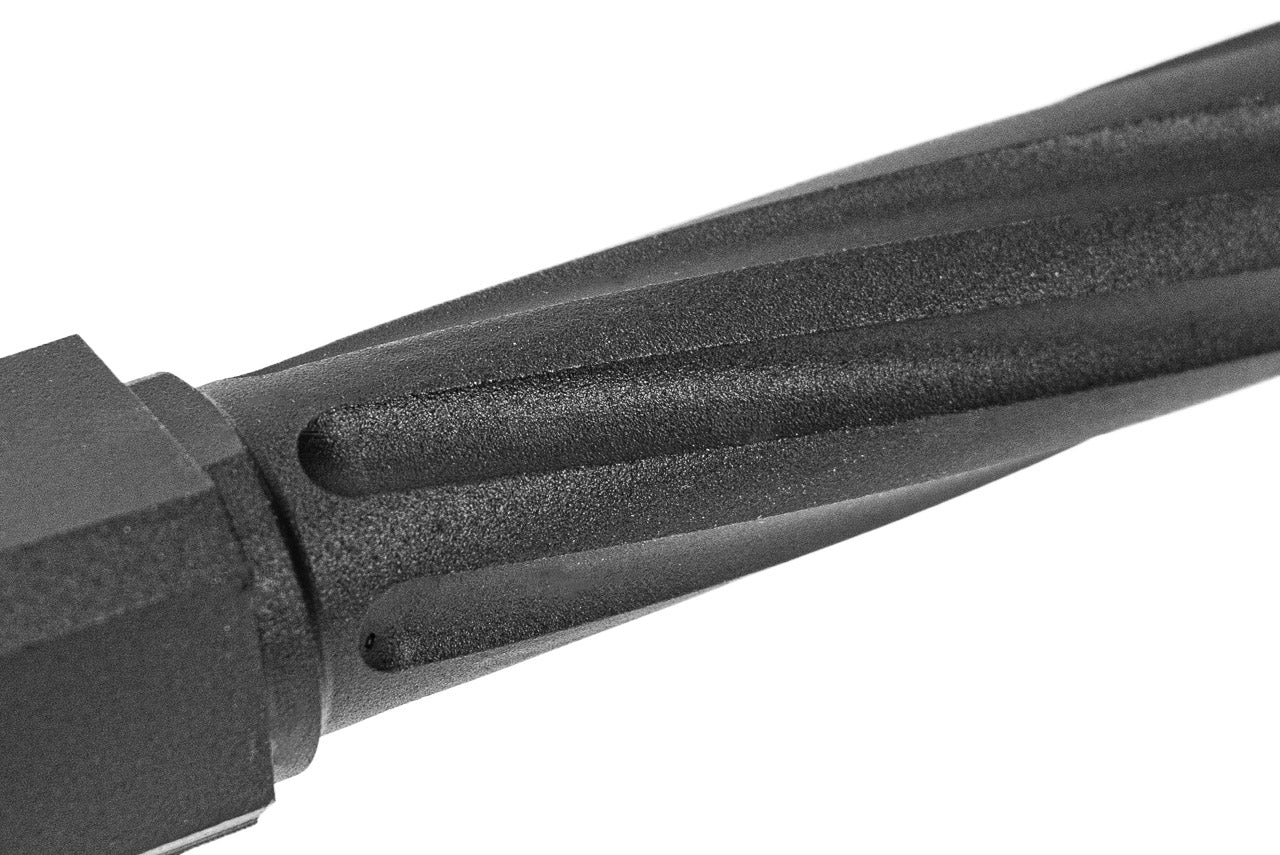 GUNDAY Twisted 14mm CCW Threaded Outer Barrel For SIG AIR / VFC P320 M18 X Carry GBBP Series -Gold