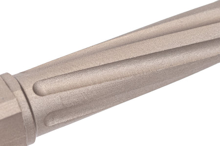 GUNDAY Twisted 14mm CCW Threaded Type A Outer Barrel For SIG AIR / VFC P320 M17 GBBP Series -Gold