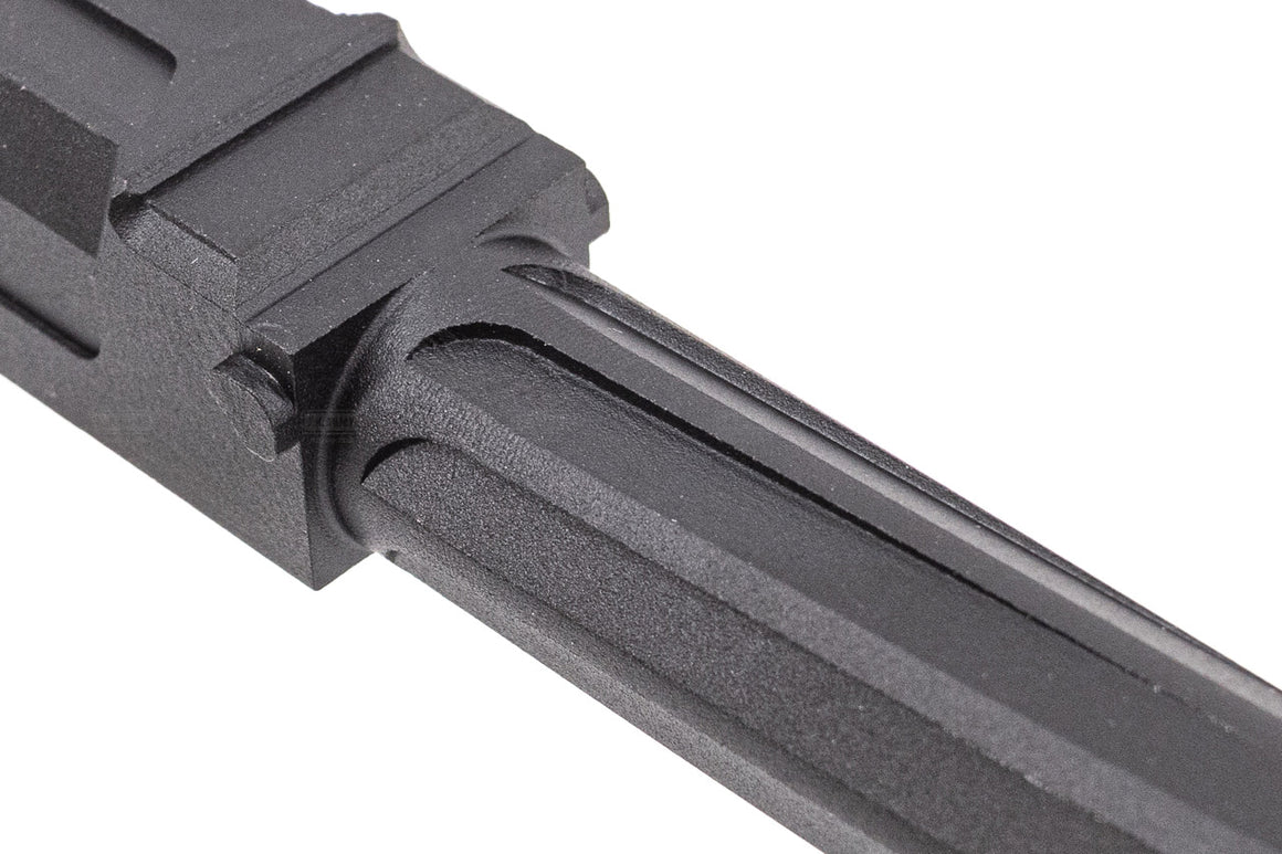 GUNDAY R Style Aluminum Outer Barrel With Compensator For Marui TM G17 Gen5 MOS GBBP -FDE