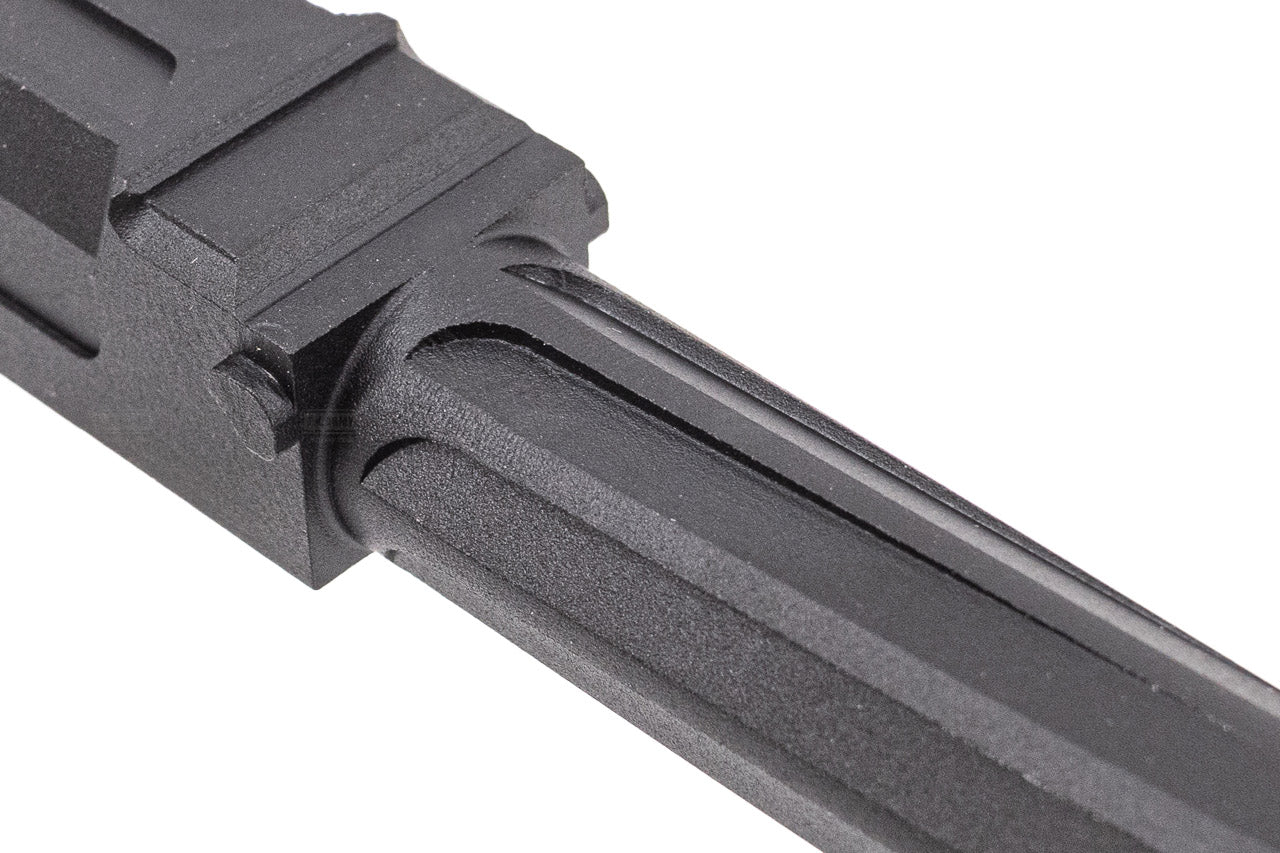 GUNDAY R Style Aluminum Outer Barrel With Compensator For Marui TM G17 Gen5 MOS GBBP -FDE