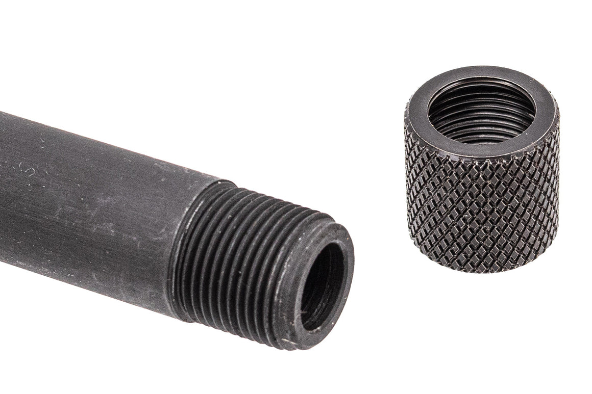 GUNDAY Steel 14mm CCW Threaded Outer Barrel For Marui TM G17 Gen5 MOS GBBP