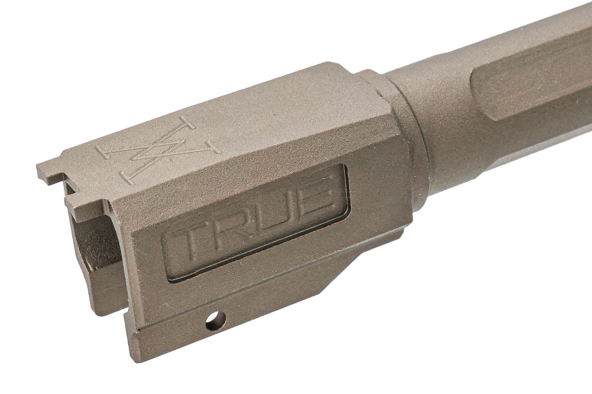 GUNDAY Aluminum Type E Outer Barrel With Compensator For SIG AIR / VFC P320 M18 GBBP-FDE
