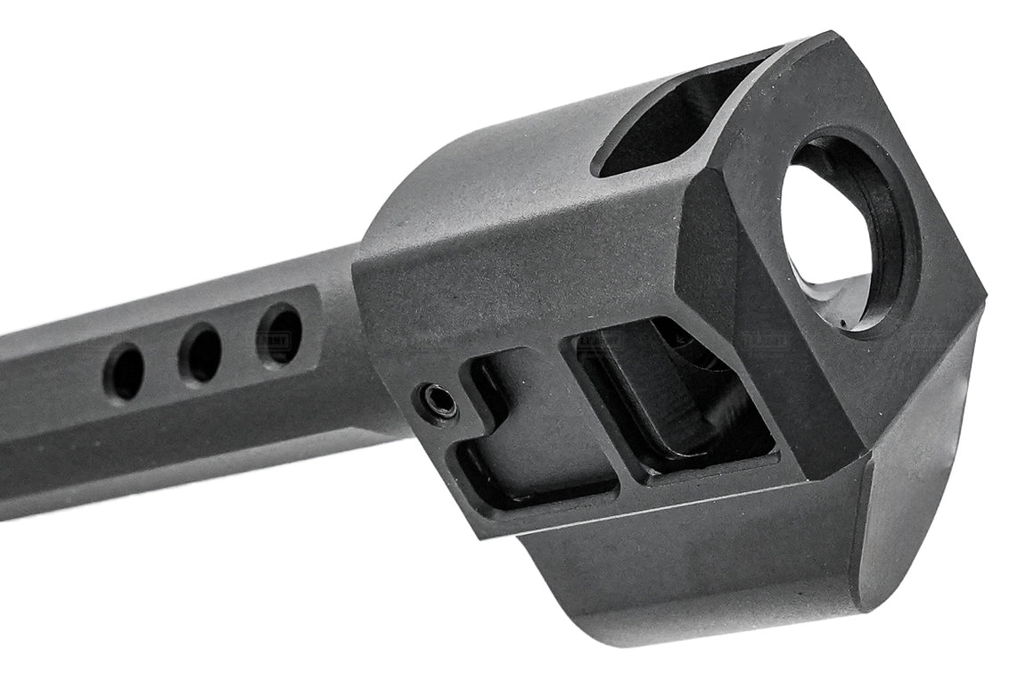 GUNDAY Aluminum Type F Outer Barrel With Compensator For SIG AIR / VFC P320 M17 GBBP-FDE