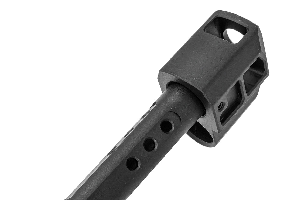 GUNDAY Aluminum Type F Outer Barrel With Compensator For SIG AIR / VFC P320 M18 GBBP-FDE