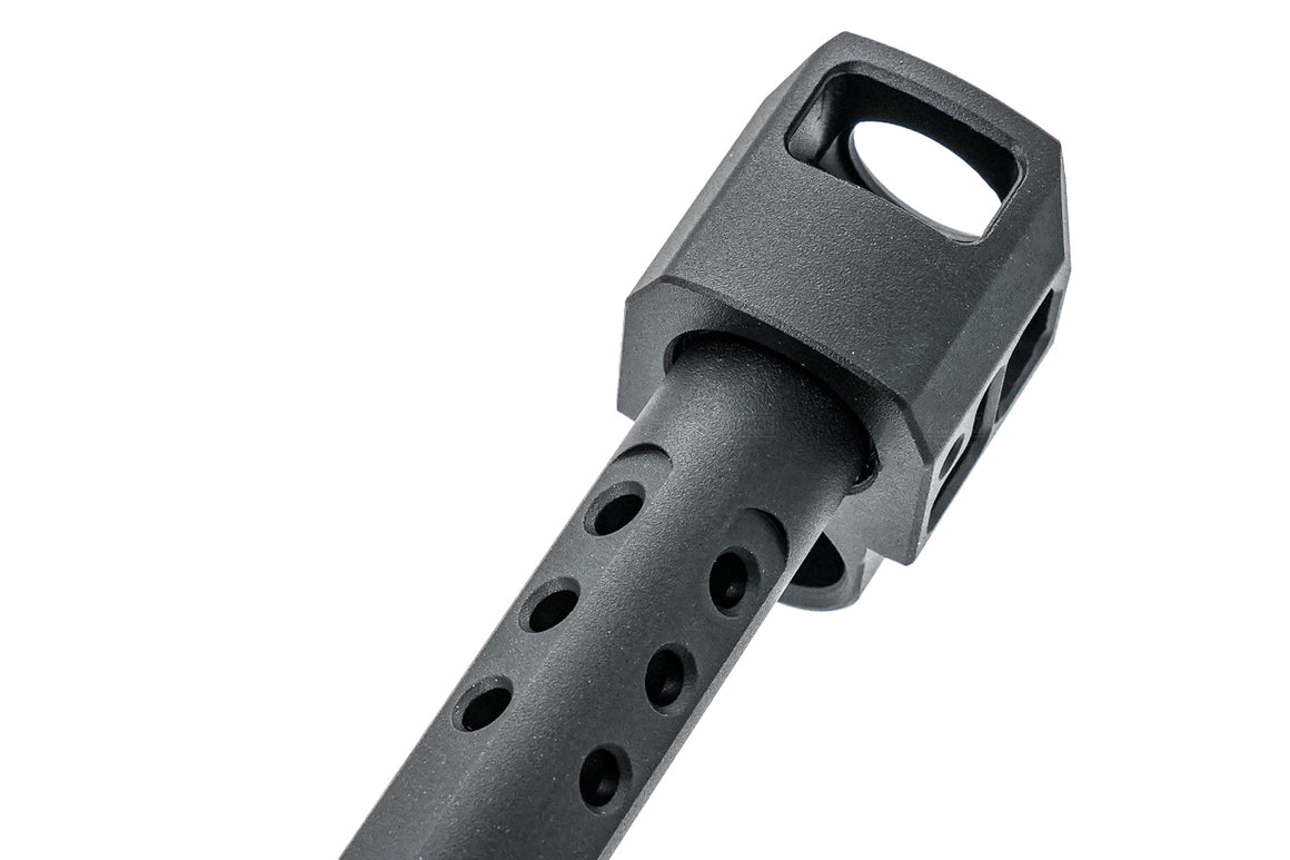 GUNDAY Aluminum Type H Outer Barrel With Compensator For SIG AIR / VFC P320 M17 GBBP-FDE