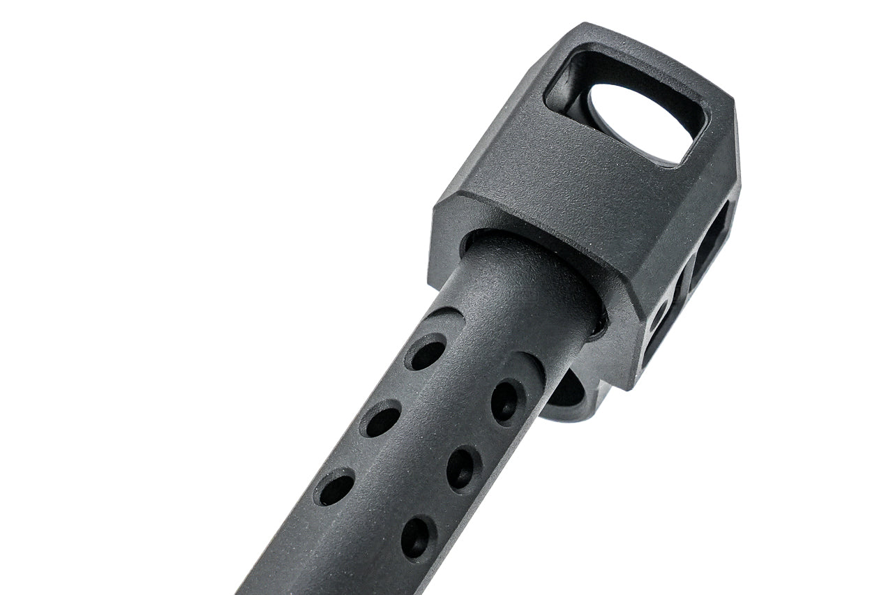 GUNDAY Aluminum Type H Outer Barrel With Compensator For SIG AIR / VFC P320 M17 GBBP-FDE