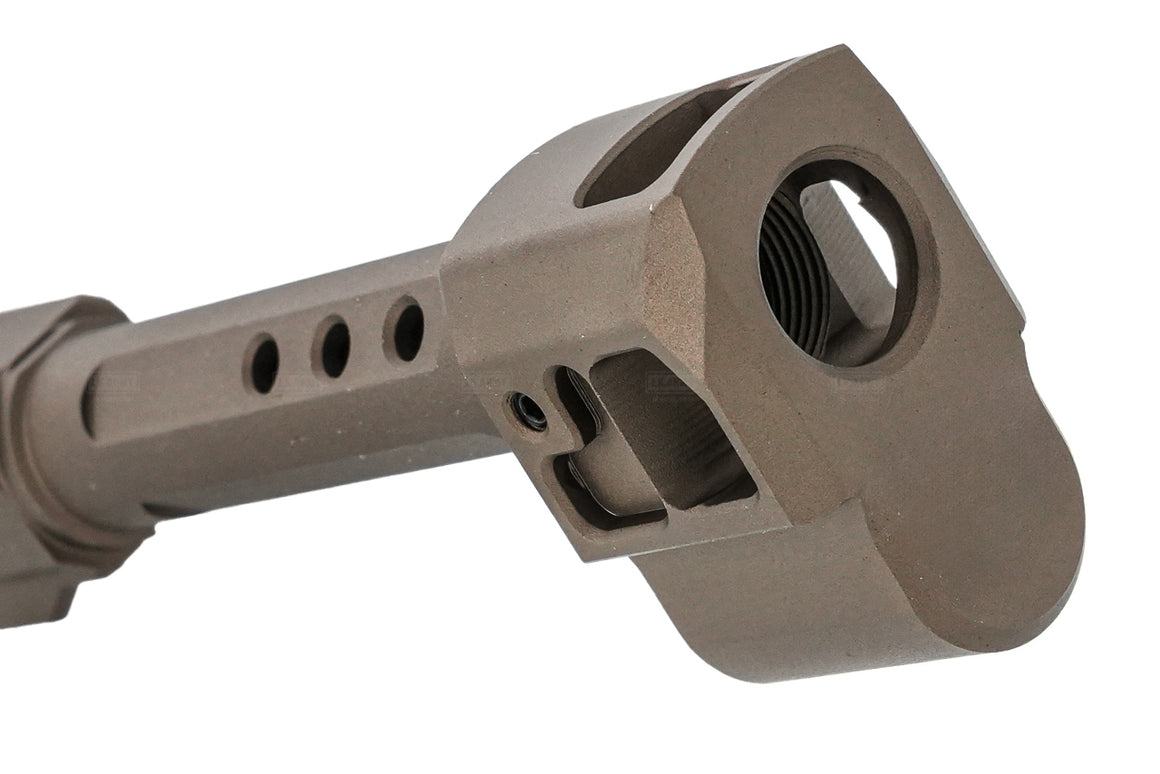 GUNDAY Aluminum Type H Outer Barrel With Compensator For SIG AIR / VFC P320 M18 GBBP-FDE