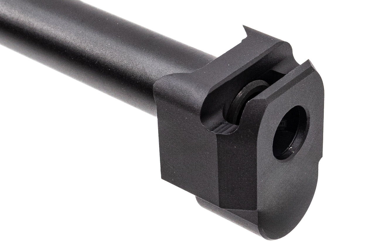 GUNDAY PM Style Type C Aluminum Outer Barrel With Compensator For Umarex VFC Glock 19 GBBP Series -Tan