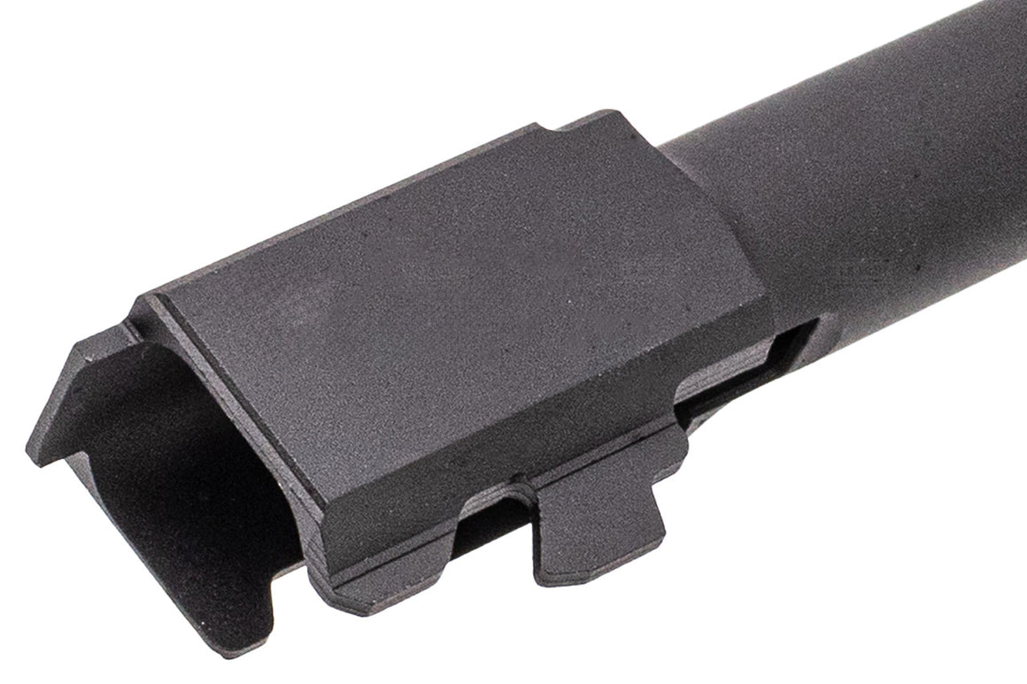 GUNDAY PM Style Type C Aluminum Outer Barrel With Compensator For Umarex VFC Glock 17 GBBP Series -Tan