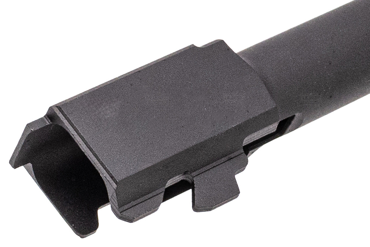 GUNDAY PM Style Type C Aluminum Outer Barrel With Compensator For Umarex VFC Glock 17 GBBP Series -Tan