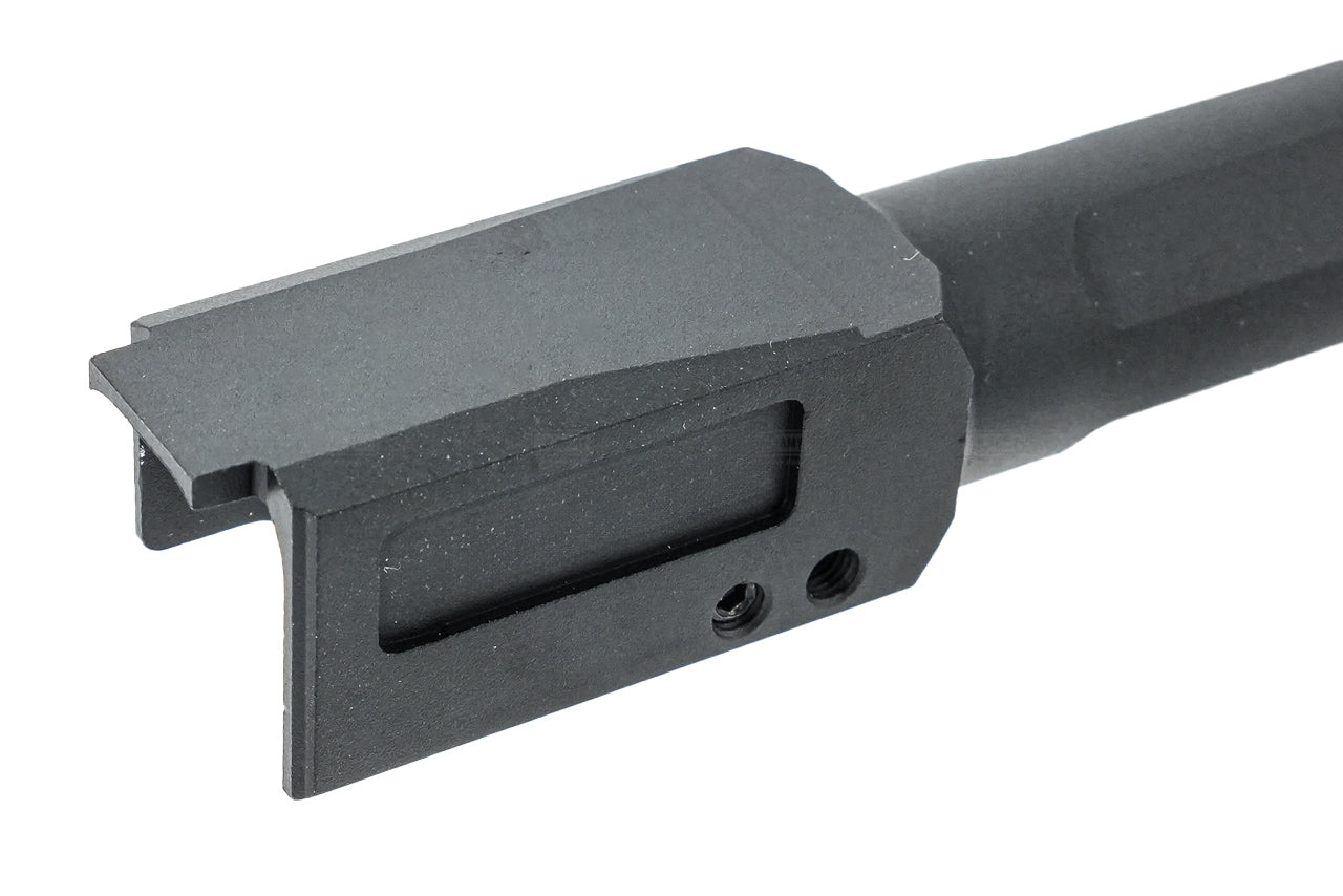 GUNDAY HAED Style Aluminum Outer Barrel With Compensator For Umarex / VFC Glock 17 Gen 5 GBBP-Type C