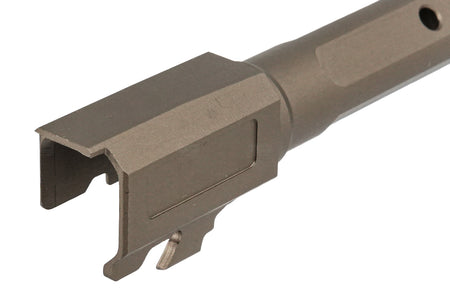 GUNDAY HAED Style Aluminum Outer Barrel With Compensator Type A For Umarex / VFC Walther PDP GBBP-Tan