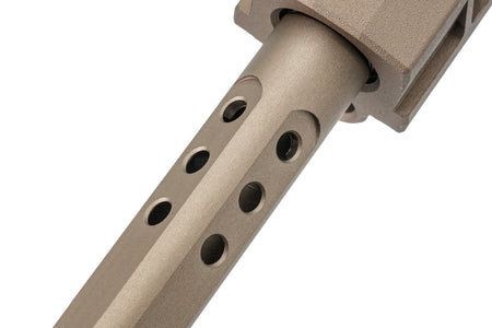 GUNDAY HAED Style Aluminum Outer Barrel With Compensator Type A For Umarex / VFC Walther PDP GBBP-Tan