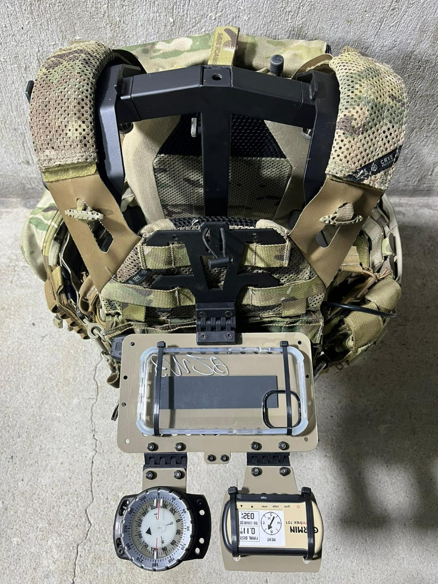 Hugger MOLLE Multi Phone Board System ( Tan )