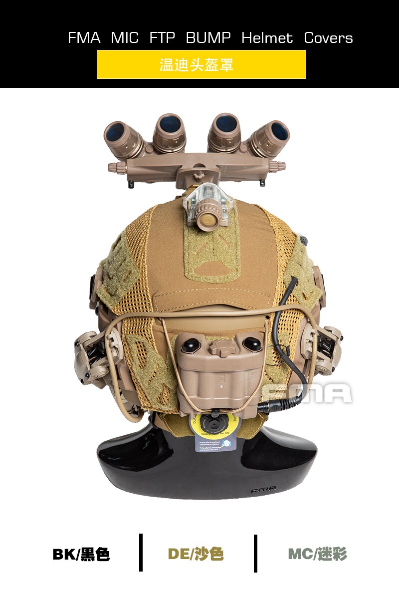 FMA MIC FTP BUMP Helmet Cover Skin Protective Cover for T WENDY Helmet-MC