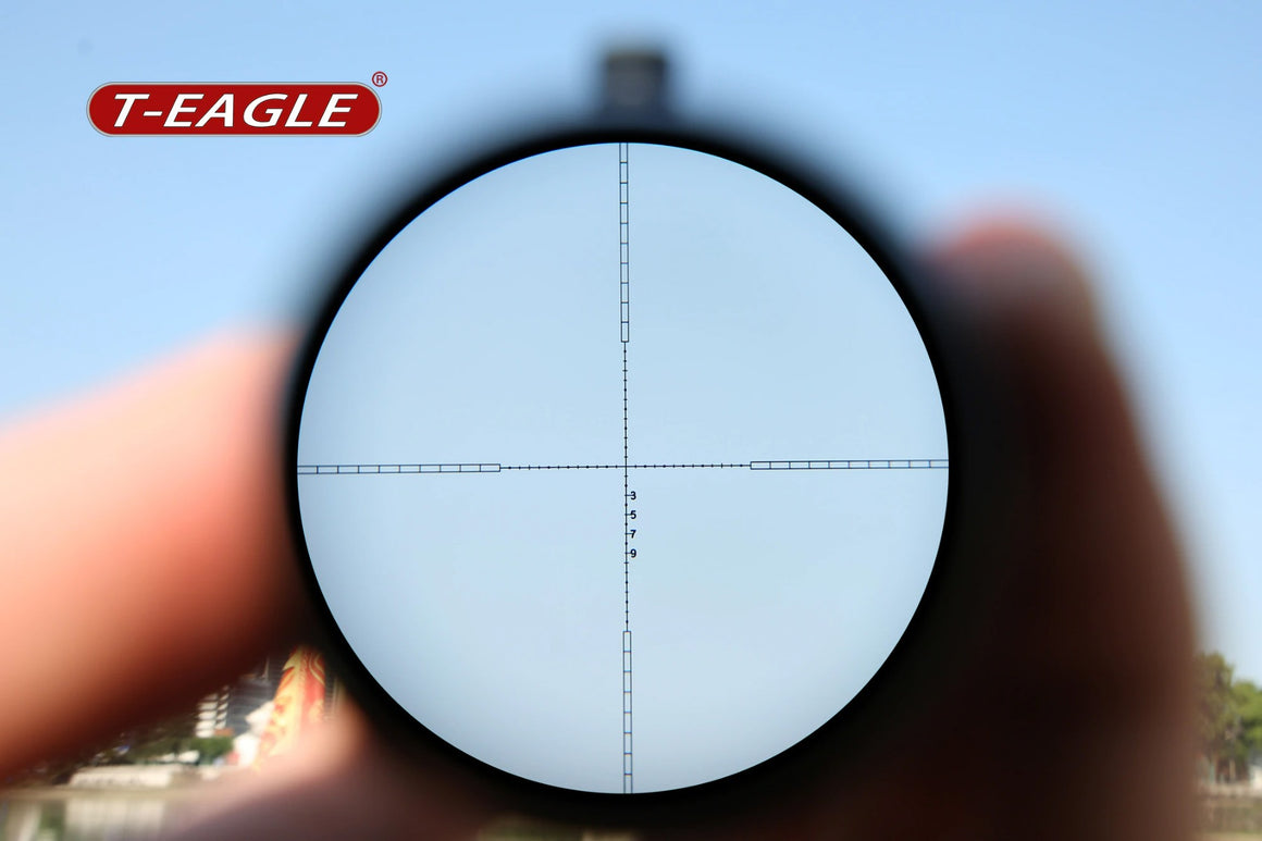 Discovery T-EAGLE R 1.5-5X20 IR Rifle Scope with Mount ( Black )