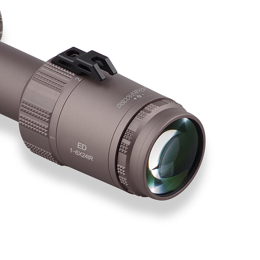 DISCOVERY ED 1-6X24 IR FFP Tactical Rifle Scope
