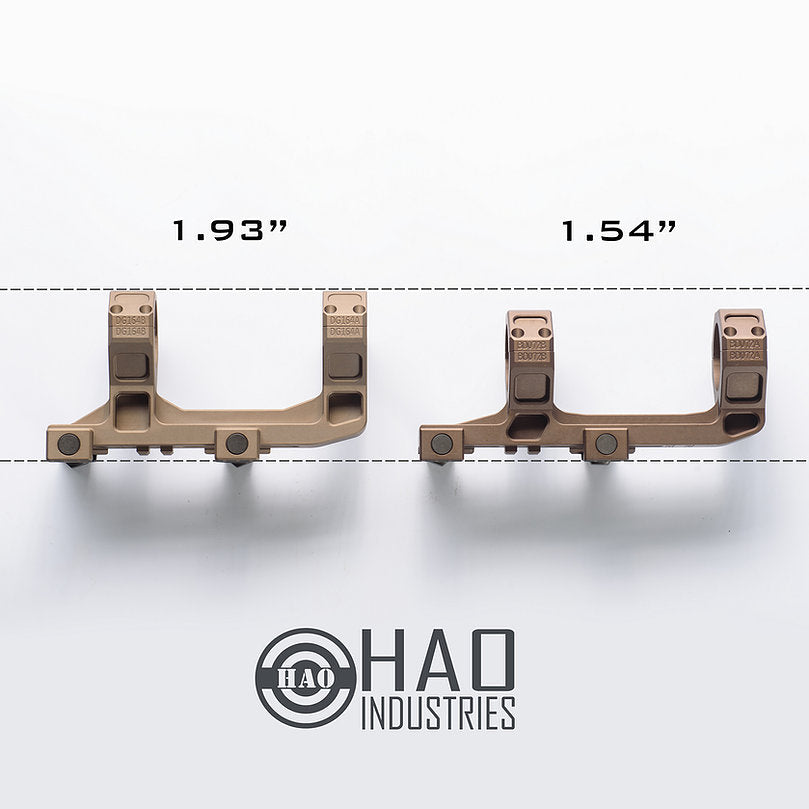 HAO Super Precision Scope mount 30mm 1.93" ( Black / DDC )-DDC ( Desert Dirt Color )