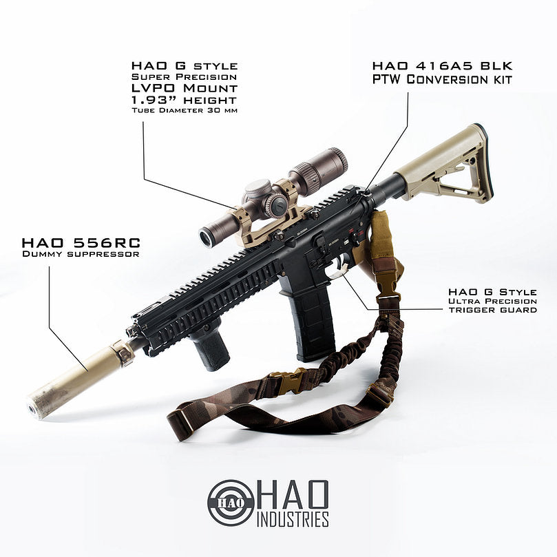 HAO Super Precision Scope mount 30mm 1.93" ( Black / DDC )-DDC ( Desert Dirt Color )