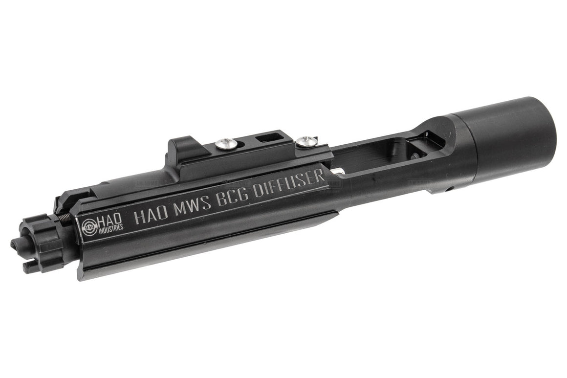 HAO X UNICORN MWS BCG Steel HK Style Bolt Set for Marui TM MWS GBB ( Ecoline ) ( Black )