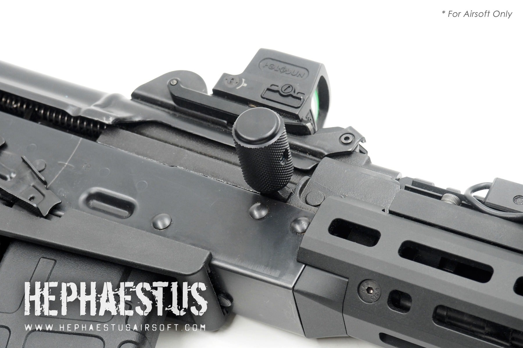 Hephaestus AK Charging Handle Extension For AEG / GBB ( Enhanced Version / Type III Hard-coat Anodized )