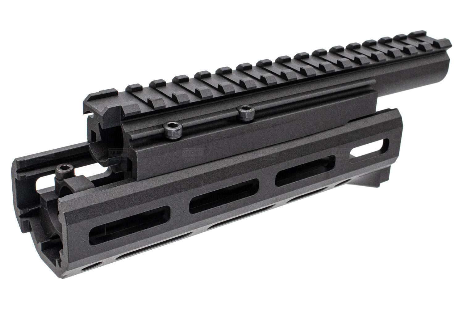 Hephaestus AK M-LOK 6.5" Handguard Rail Set with Railed Gas Tube( Type III Hard-coat Anodized ) for GHK / LCT AK Airsoft Series