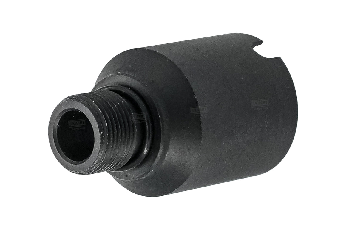 Hephaestus Aluminum Muzzle Adapter for GHK / LCT AK AEG / GBB Rifle Series ( 24mm CW to 14mm CCW )