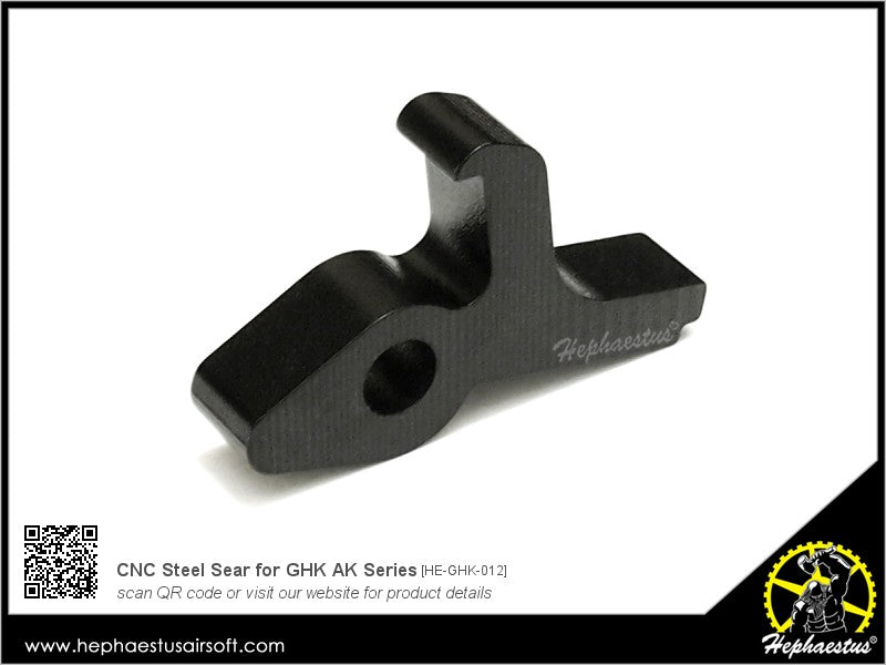 Hephaestus CNC Steel Sear for GHK AK GBB Rifle Series