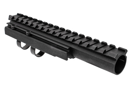 Hephaestus AK Railed Gas Tube ( Standard Length / Type III Hard-coat Anodized ) for Tokyo Marui TM AK GBB Series