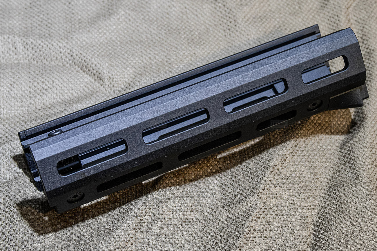 Hephaestus AK M-LOK 6.5" Handguard Rail Set With Railed Gas Tube ( Type III Hard-Coat Anodized ) For Tokyo Marui TM AK GBB Series