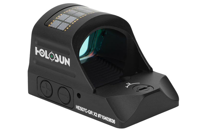 HOLOSUN HE507C-GR X2 Reflex Greed Dot 2 MOA Sight ( Black )