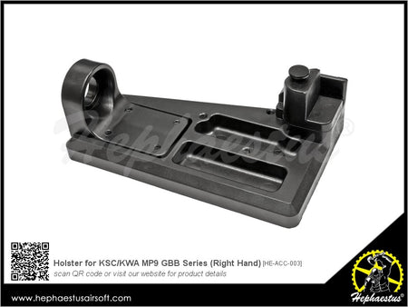 Hephaestus Holster for KSC / KWA MP9 GBB Series ( Right Hand )