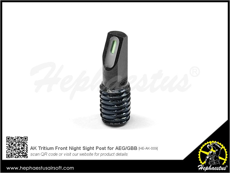 Hephaestus AK Tritium Front Night Sight Post for GHK / LCT AK Series