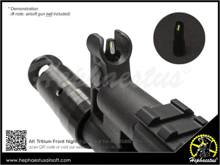Hephaestus AK Tritium Front Night Sight Post for GHK / LCT AK Series
