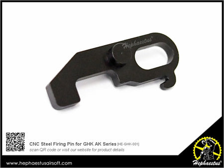 Hephaestus CNC Steel Firing Pin for GHK AK GBB Rifle Series
