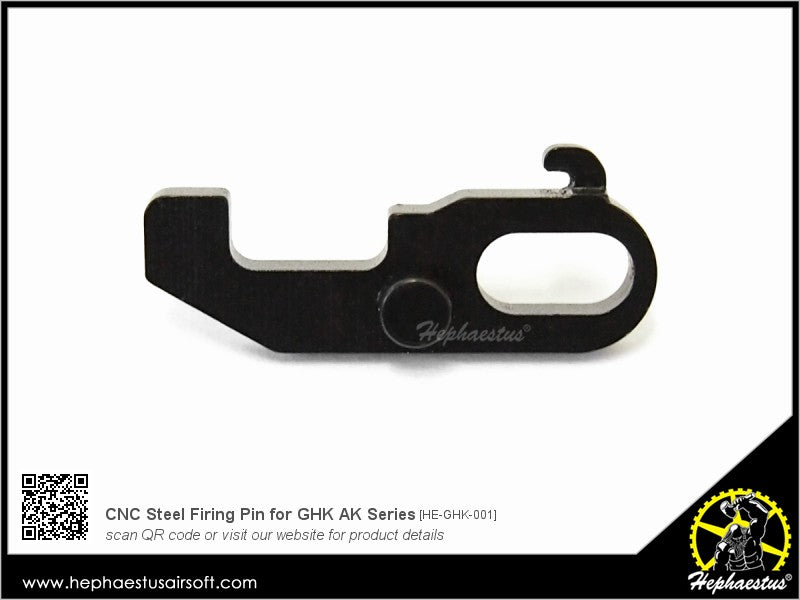 Hephaestus CNC Steel Firing Pin for GHK AK GBB Rifle Series
