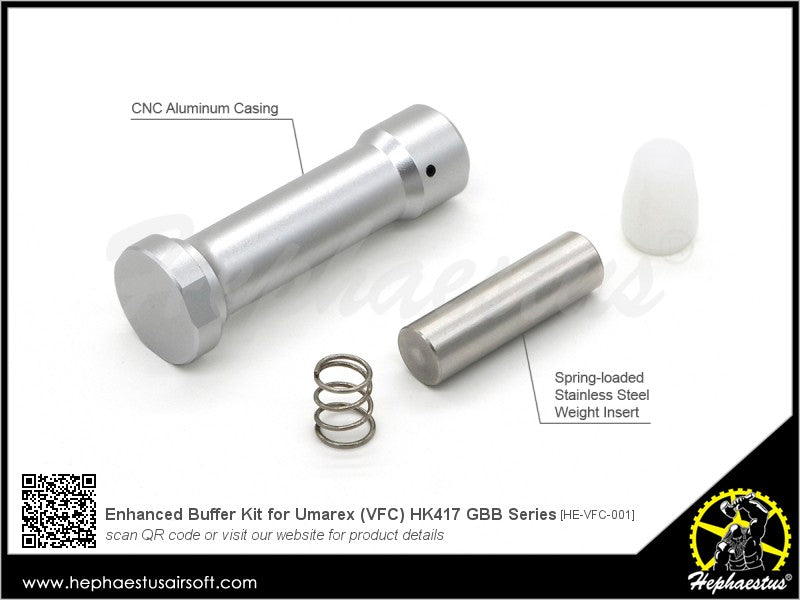 Hephaestus Enhanced Buffer Kit for Umarex ( VFC ) HK417 GBB Rifle Series