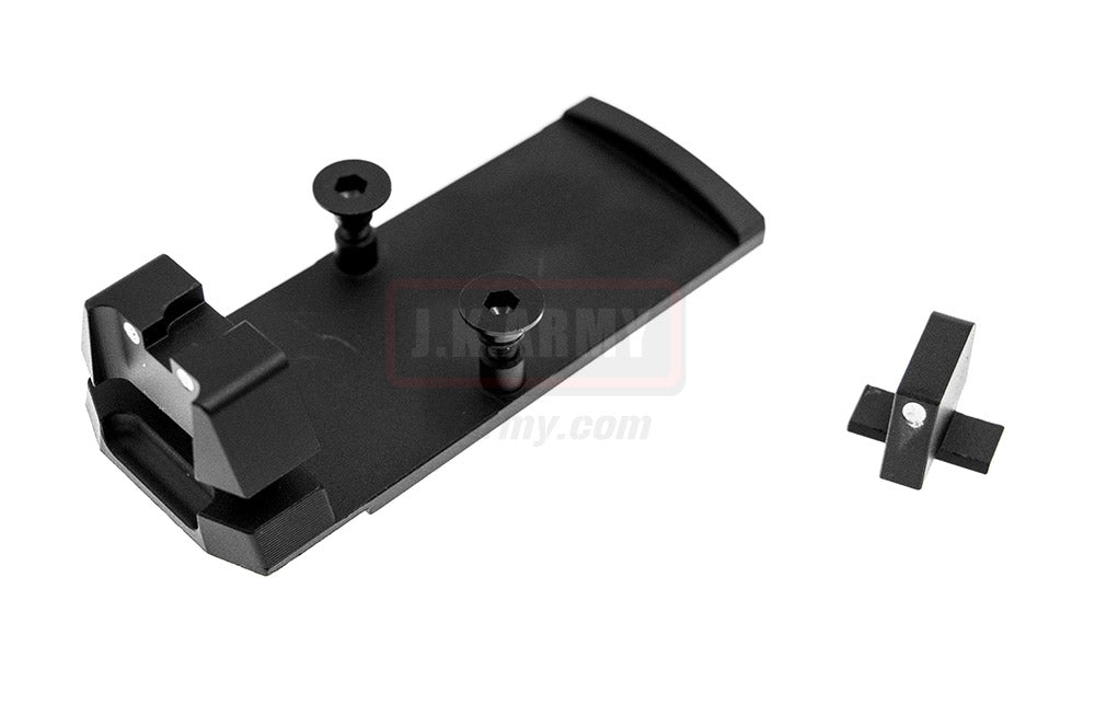 RMR Mount Base with Sight Set For VFC / KA SIG M17 ( SIG AIR P320 M17 GBB Pistol )