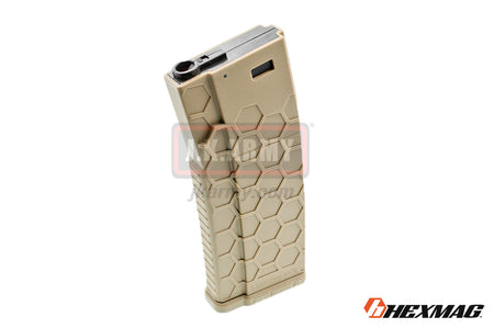 Hexmag Airsoft 120rd Magazine for AEG ( 5 Pcs Pack - FDE )