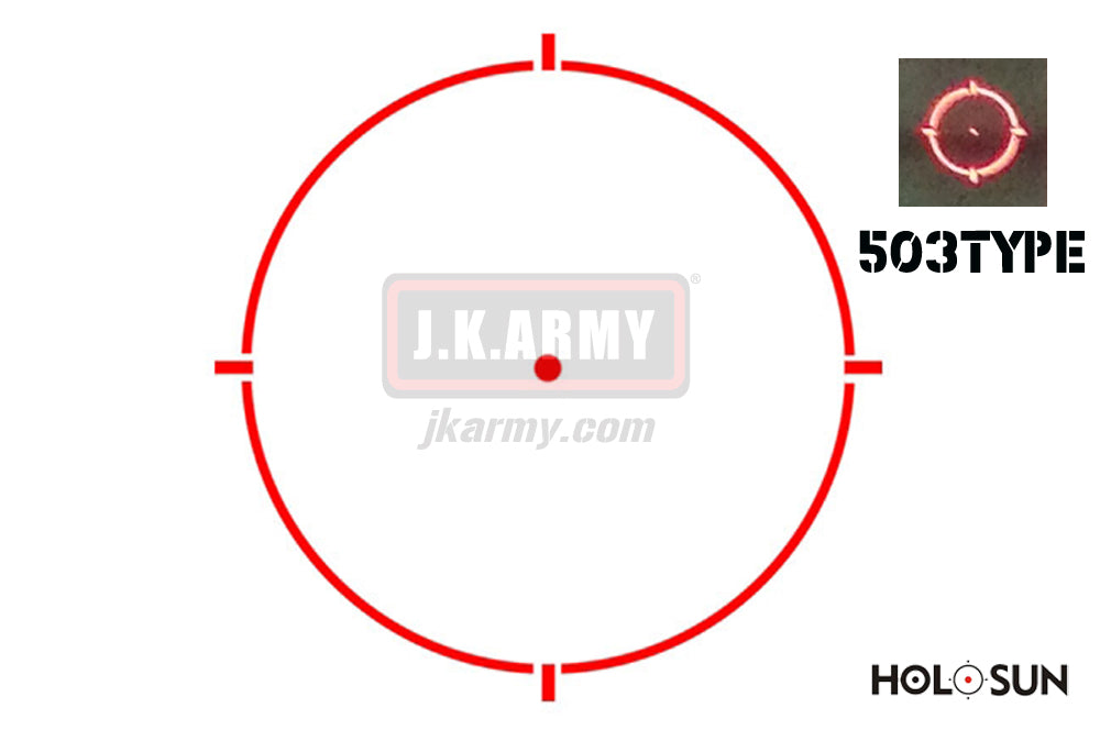 HOLOSUN HS503GU Circle Dot Sight ( BK )