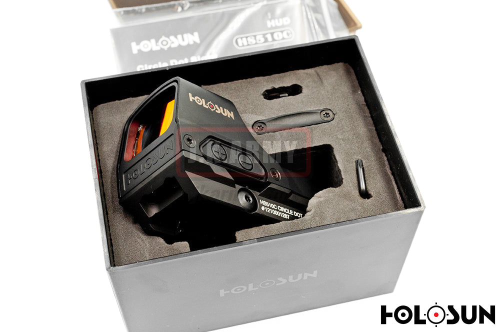 HOLOSUN HS510C Circle Dot & Solar ( Red Dot Sight )
