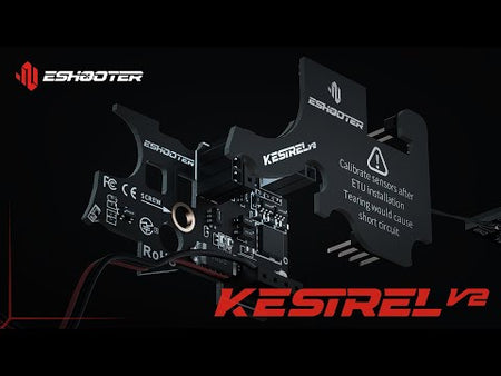 Eshooter Kestrel V2 ETU for V2 Gearbox AEG ( Wire: Backwired / Frontwired ) ( MOSFET, App, Bluetooth, Electronic Trigger )-Wire: Backwired