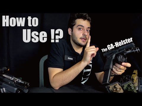 CTM Holster For AAP01 SLA Print - Left Hand Version ( Action Army AAP-01 )