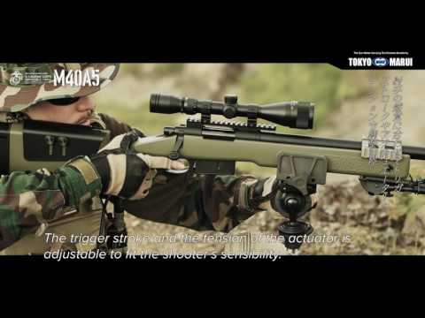 Tokyo Marui M40A5 Bolt Action Sniper Rifle-Olive Drab