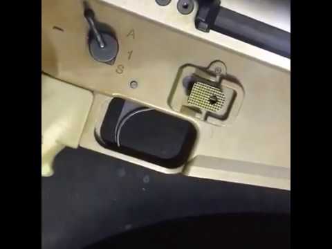 Eagle Eye SE Style SCAR Mag Release for VFC / WE / TM SCAR ( BK / DE )-Dark Earth ( DE )