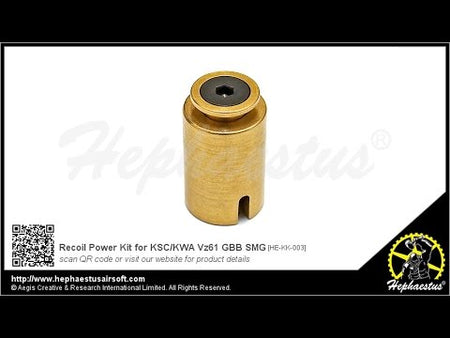 Hephaestus Recoil Power Kit for KSC / KWA Vz61 GBB SMG Series