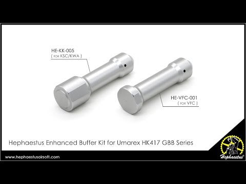 Hephaestus Enhanced Buffer Kit for Umarex ( KSC / KWA ) HK417 GBB Rifle Series