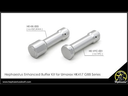 Hephaestus Enhanced Buffer Kit for Umarex ( KSC / KWA ) HK417 GBB Rifle Series