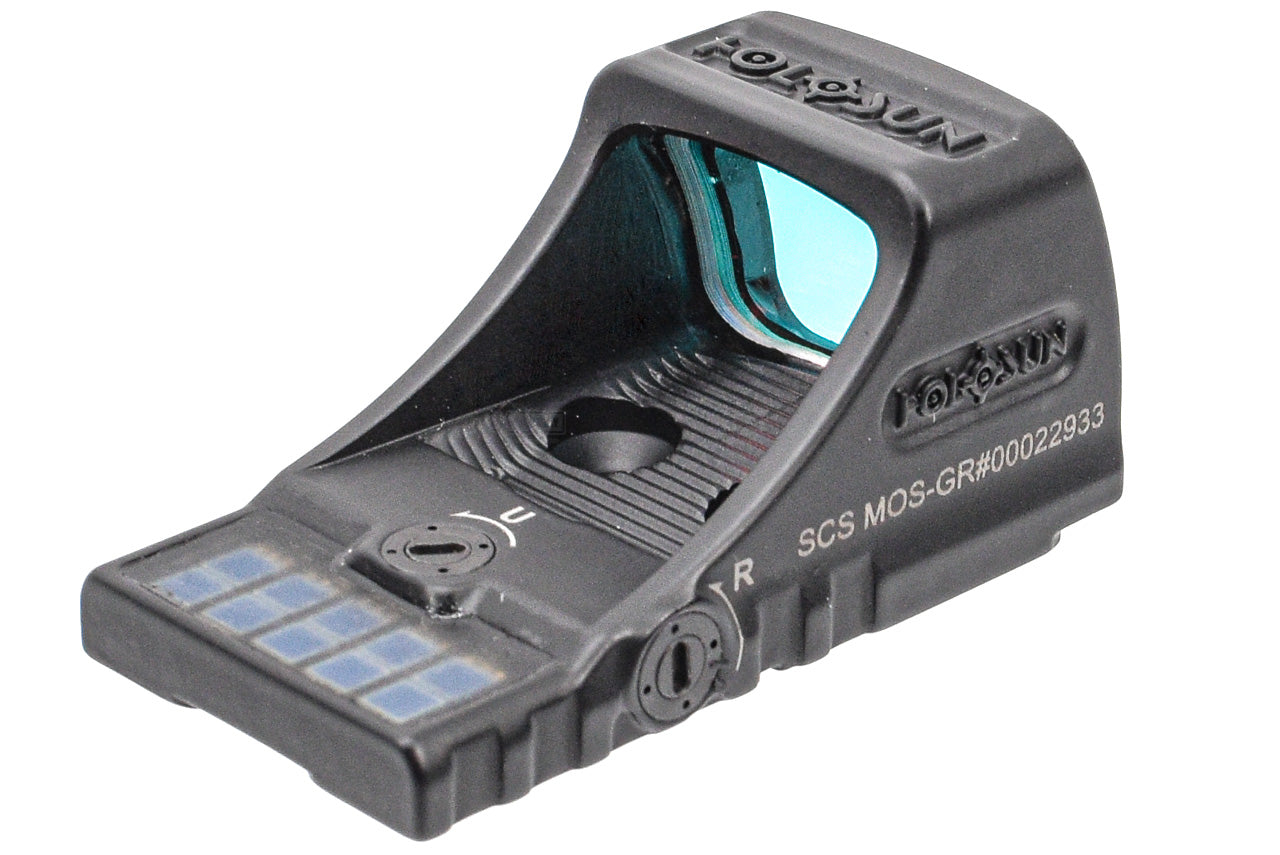 HOLOSUN SCS-M-GR Solar Open Reflex Green Dot Sight ( MOS Compatible )