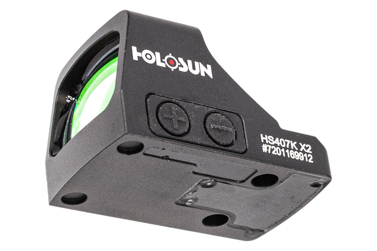 HOLOSUN HS407K X2 Reflex Red Dot 6 MOA Sight ( Black )